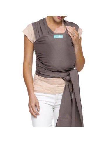 Porteo Ergonómico con el Moby Wrap Classic Slate