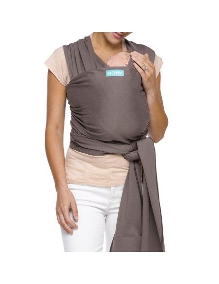 Porteo Ergonómico con el Moby Wrap Classic Slate