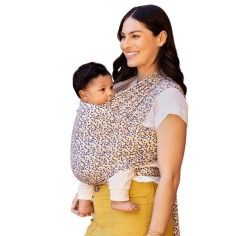 Fular Portabebés Moby Wrap Evolution Bambú Hopscotch