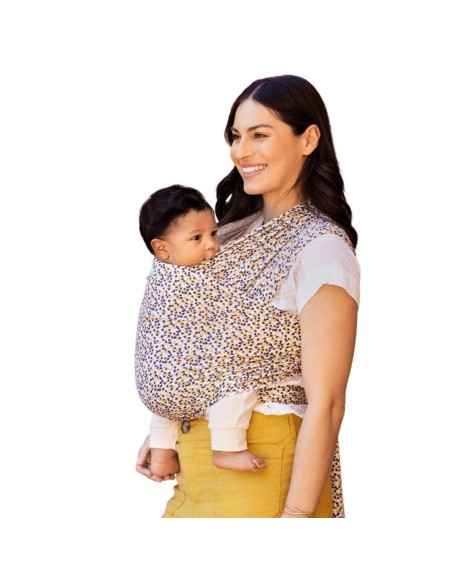 Fular Portabebés Moby Wrap Evolution Bambú Hopscotch