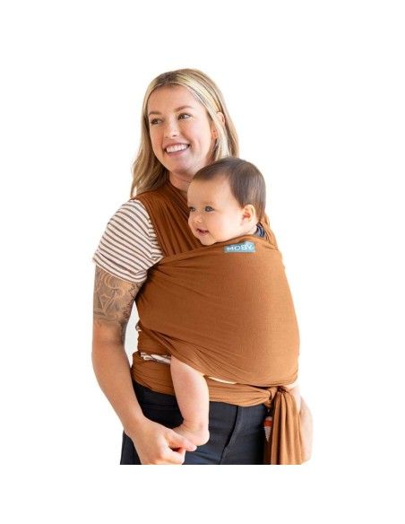 Fular Portabebés Moby Wrap Evolution Bambú Caramel