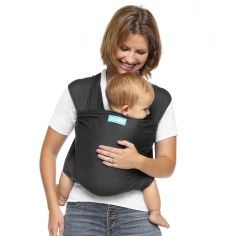 Porteo ergonomico con Fular Portabebés Evolution Bambú Charcoal