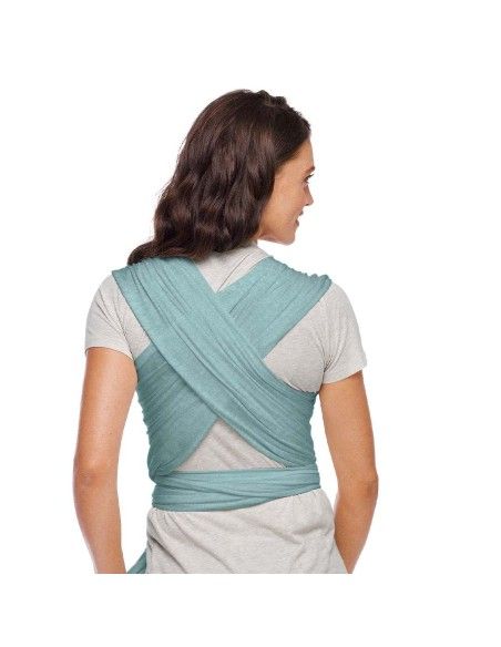 Ajuste de espalda fular Portabebés Elástico Moby Wrap Elements Hydro