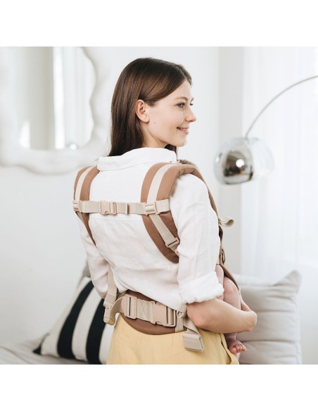 Soporte lumbar de la Mochila Portabebés Love and Carry One Pecan