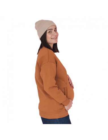 Sweatshirt Oversize de Maternidade e Amamentação – Love & Carry