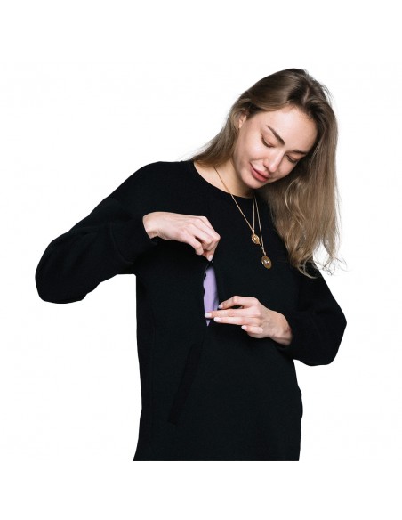Sudadera Oversize de Maternidad y Lactancia Love & Carry