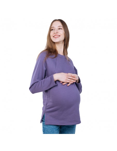 Sudadera de Maternidad y Lactancia Love & Carry Violet