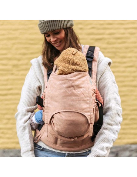 Porteo ergonómico Mochila Portabebés Fidella Fusion Baby Cubic Lines Tuscany