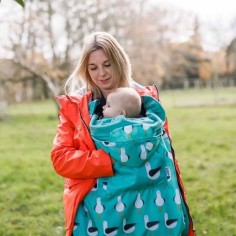 Cobertor de porteo Polar Seagulls de BundleBean