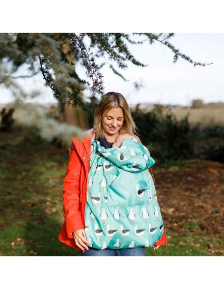 Cobertor de porteo Polar Seagulls de BundleBean