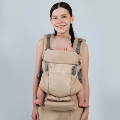 Mochila Portabebés Love & Carry Air X – Panel transpirable para Verano