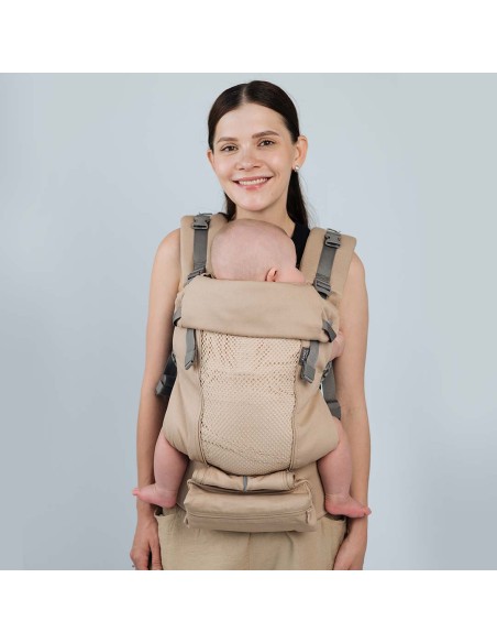Mochila Porta-Bebês Love & Carry Air X – Painel respirável para o Verão