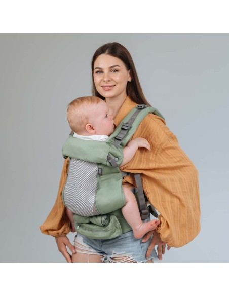 Mochila Porta-Bebês Love & Carry Air X – Painel respirável para o Verão