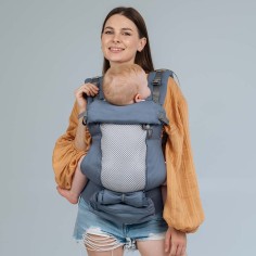 Mochila Portabebés Love & Carry Air X – Panel transpirable para Verano
