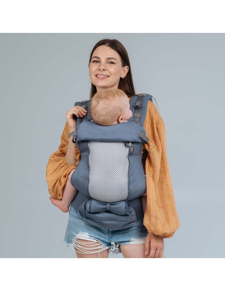 Mochila Portabebés Love & Carry Air X – Panel transpirable para Verano