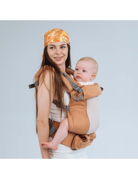 Mochila Porta-Bebês Love & Carry Air X – Painel respirável para o Verão