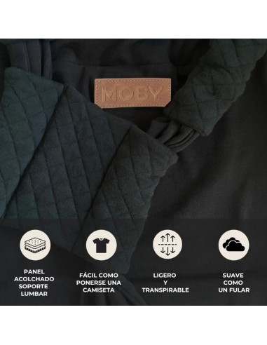 Fular elástico preanudado Moby Duet