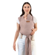 Fular portabebés Moby Wrap Waffle Sandstone
