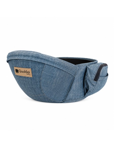 Portabebé de Cadera Quokkababy Hip Seat 4 en 1