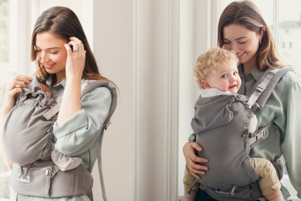Nueva mochila portabebés evolutiva, se adapta a tu bebé desde que nace  hasta que pese 22kg